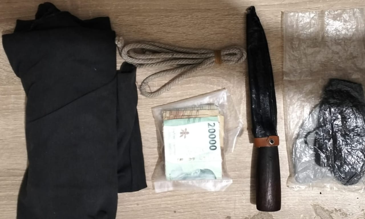 Tim Gabungan Tekab 308 Presisi Polres Tanggamus Tangkap Pelaku Curas atau Pemerasan saat Kabur ke Banten