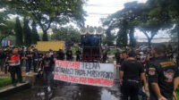 Puluhan Ormas Manggala Garuda Putih Demo Kantor Perum Perhutani Divisi Regional Jawa Barat