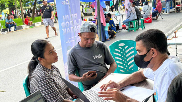 Inovasi Pajak untuk Semua: Pojok Pajak di Car Free Day Kota Kupang Menyala Terang