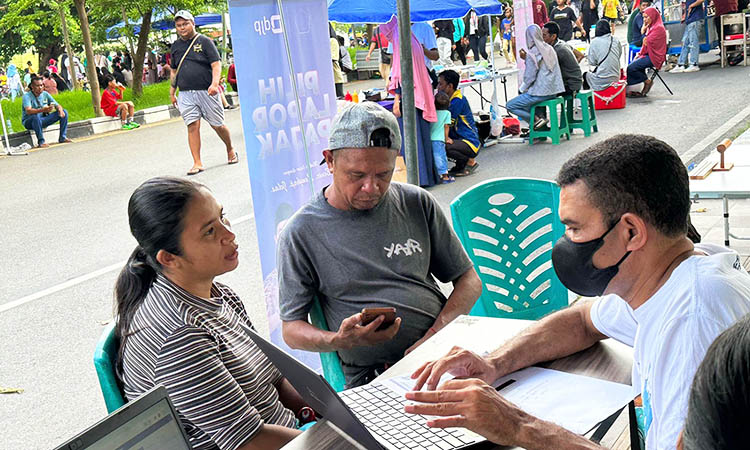 Inovasi Pajak untuk Semua: Pojok Pajak di Car Free Day Kota Kupang Menyala Terang