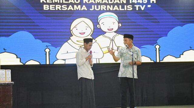 Penjabat Gubernur Bey Machmudin Apresiasi Jurnalis Santri IJTI