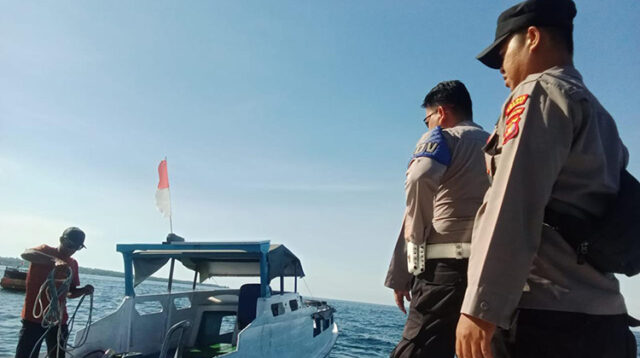 Kapolsek Biduk-Biduk Pimpin Patroli Keamanan di Tempat Wisata