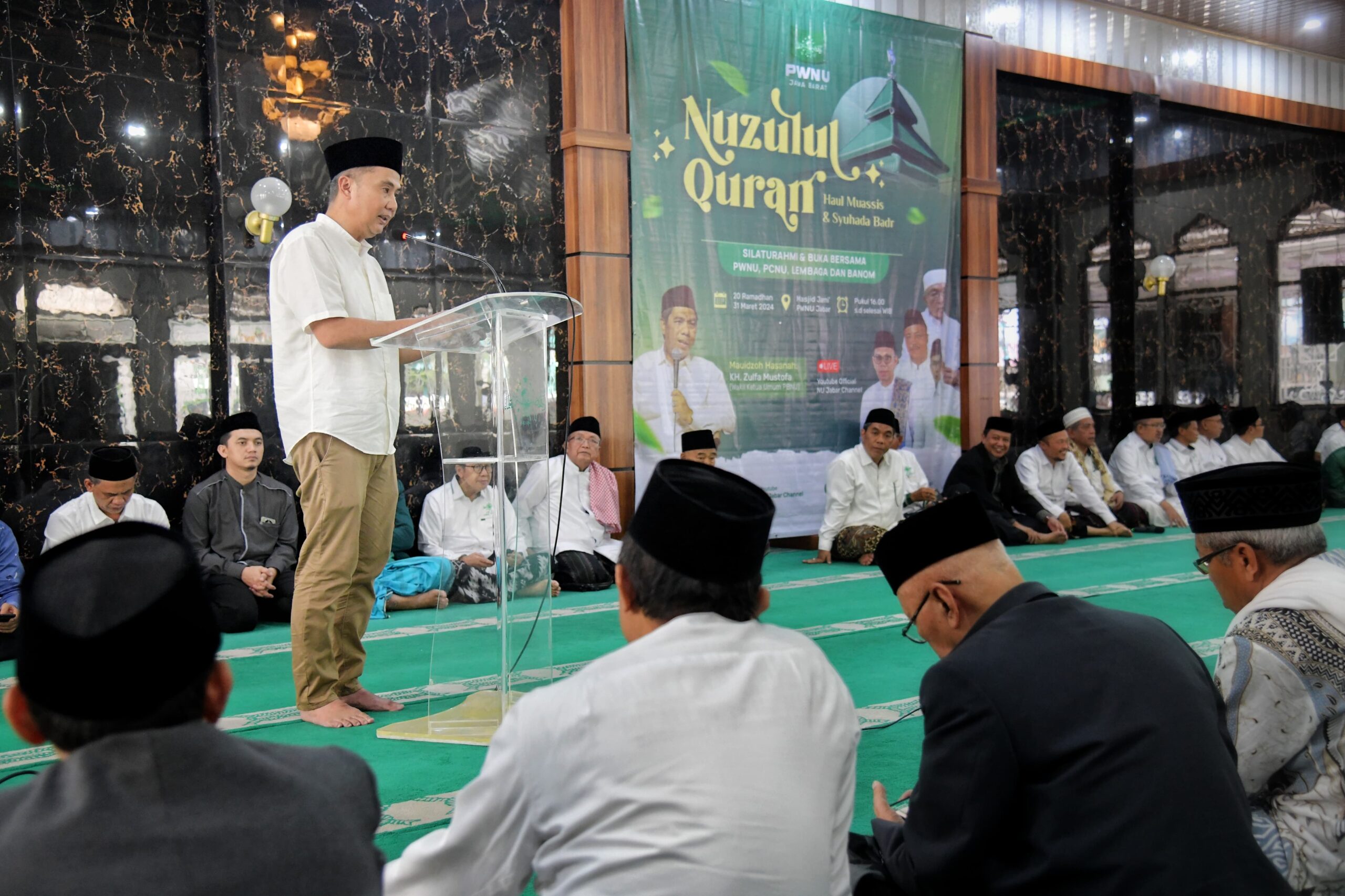 Bey Machmudin Bersilaturahmi dengan Pengurus NU se-Jabar