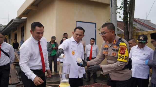 Pemusnahan Barang Bukti Hasil Operasi Pekat Lodaya 2024 Selama Bulan Suci Ramadhan 1445 H