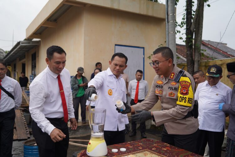 Pemusnahan Barang Bukti Hasil Operasi Pekat Lodaya 2024 Selama Bulan Suci Ramadhan 1445 H