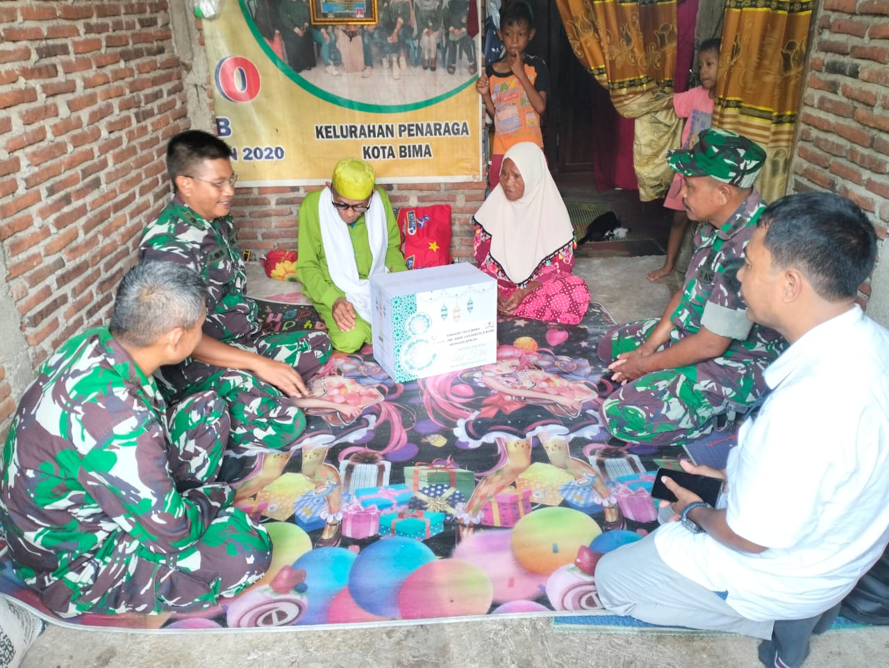 Kodim 1608/Bima, Berbagi Kasih Jelang Lebaran