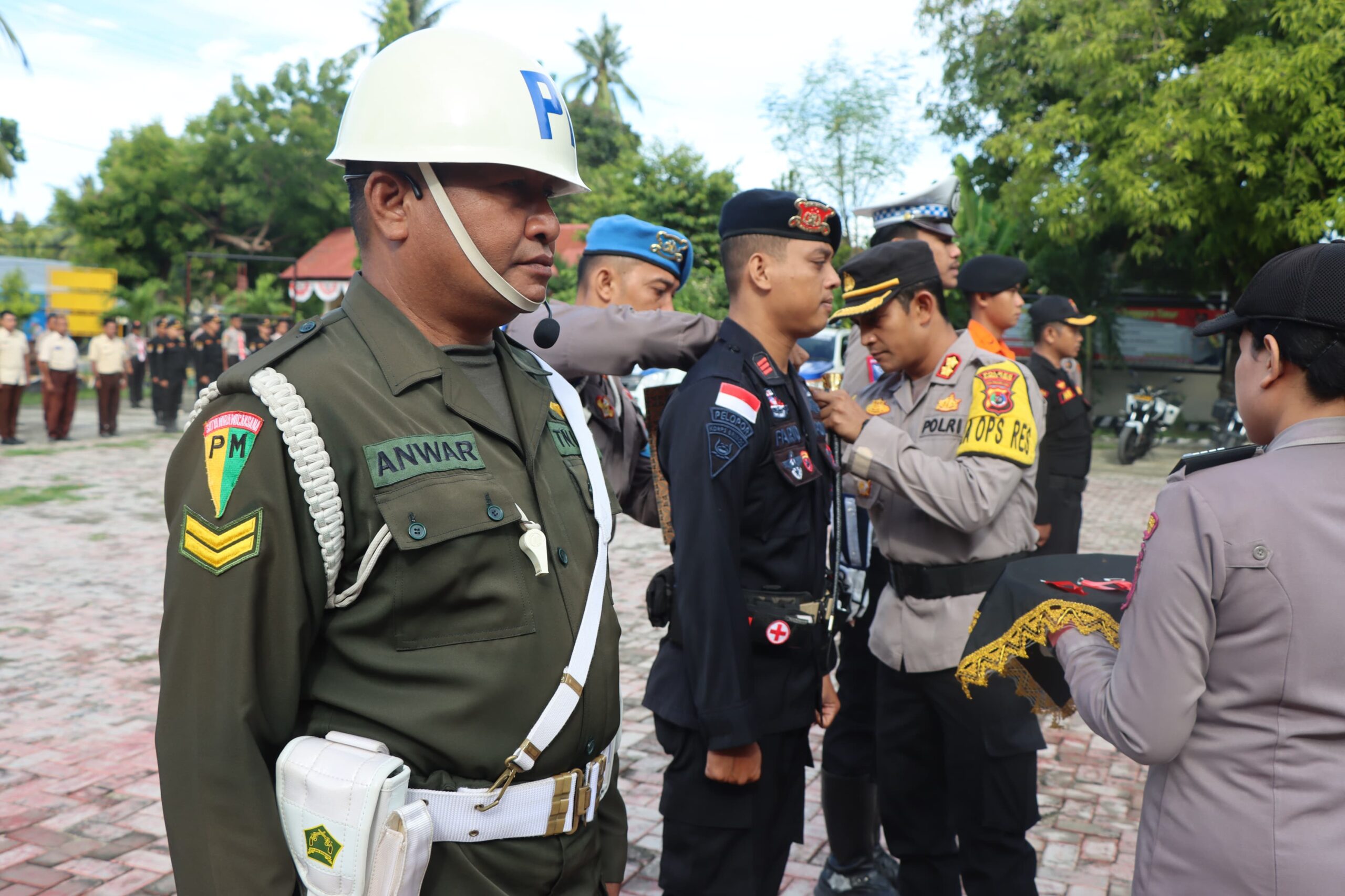 Dandim 1601/Sumba Timur Hadiri Apel Gelar Pasukan Operasi Ketupat Turangga 2024