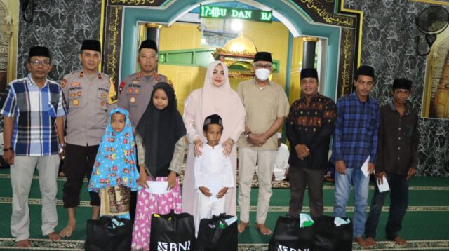 Kapolda NTB Diwakili Kapolres Bima Safari Ramadhan Bersama Forkompinda di Masjid Al-Hidayah Desa Talabiu