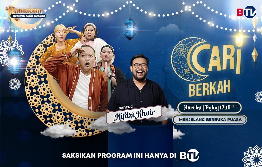 Cari Berkah BTV : Hifdzi Membawa Kabar Baik Untuk Sule dan Mimin Cari Berkah BTV : Hifdzi Membawa Kabar Baik Untuk Sule dan Mimin