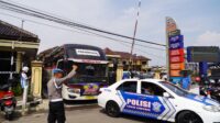 Dua Bus Mudik Gratis Polres Tasik Kota, Berangkatkan 110 Warga Tujuan Yogya - Solo