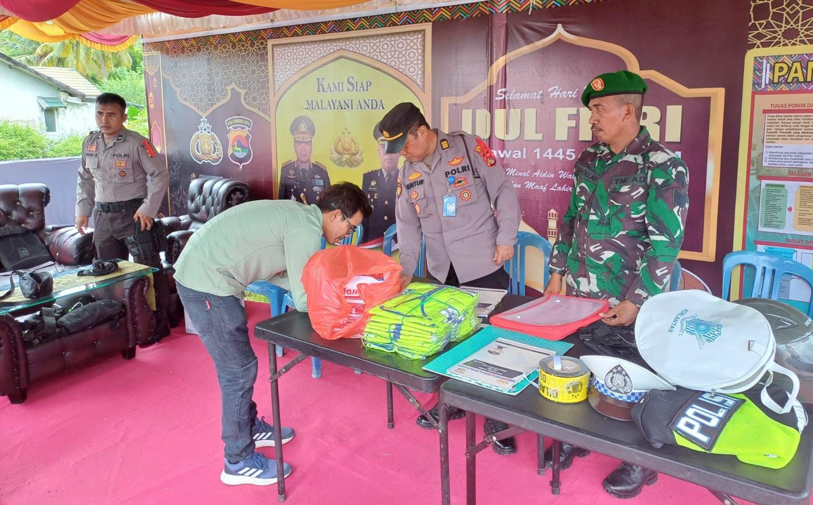 Kapos Yan Operasi Ketupat Rinjani 2024, Terima Kunjungan PT Pertamina Fuel Cahyo Utomo