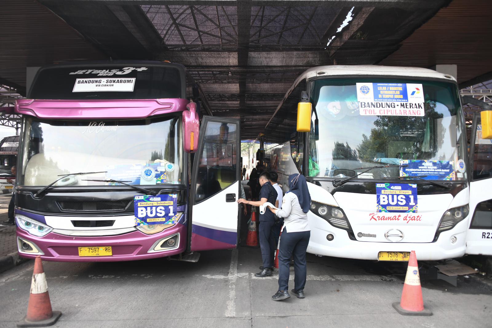 Lepas Mudik Gratis, Sekda Jabar Harap Masyarakat Bahagia