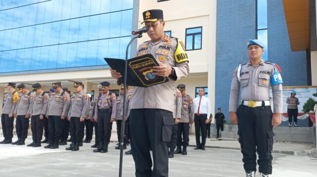 Waka Polresta Balikpapan Pimpin Apel Kesiapan Menyambut Akhir Ramadhan dan Menjelang Hari Raya Idul Fitri 1445H /2024
