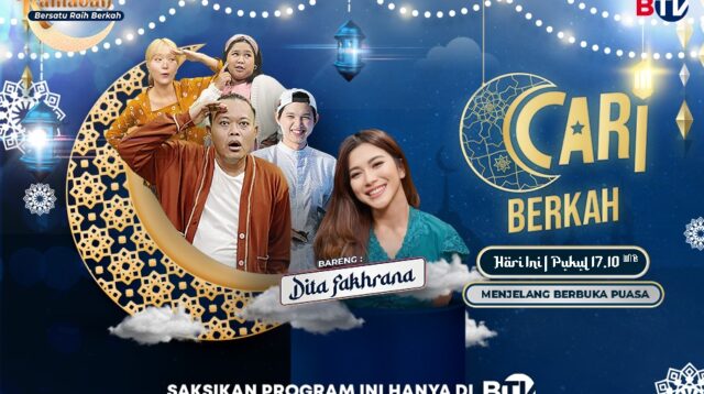 Cari Berkah BTV : Dita Fakhrana Melamar Jadi Asisten Rumah Tangga Sule