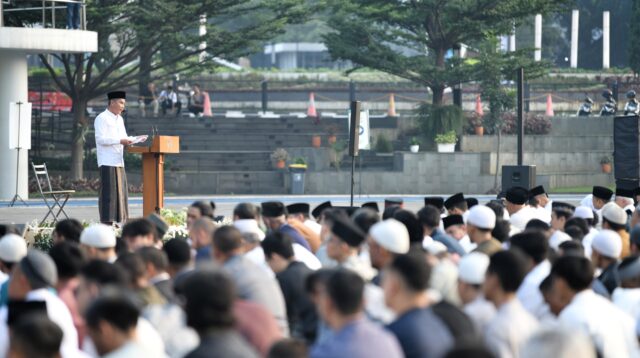 Hari Raya Idulfitri Bey Machmudin: Jaga Kerukunan untuk Jawa Barat yang Damai dan Nyaman