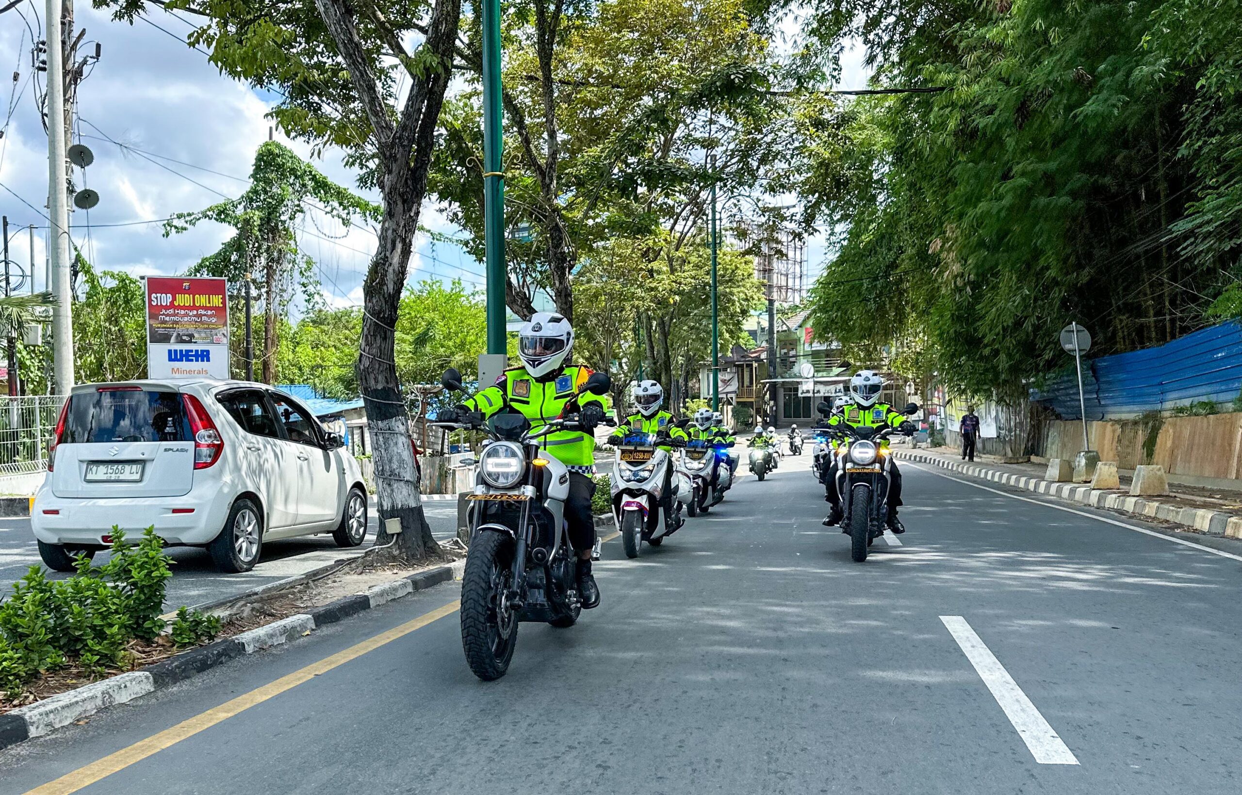 Pasca Lebaran, Dir Lantas Polda Kaltim Pantau Arus Lalu Lintas dan Keramaian Objek Wisata Pantai