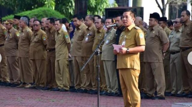 Hari Pertama Masuk Kerja, Bupati Karawang Gelar Halalbihalal Idul Fitri 1445 H