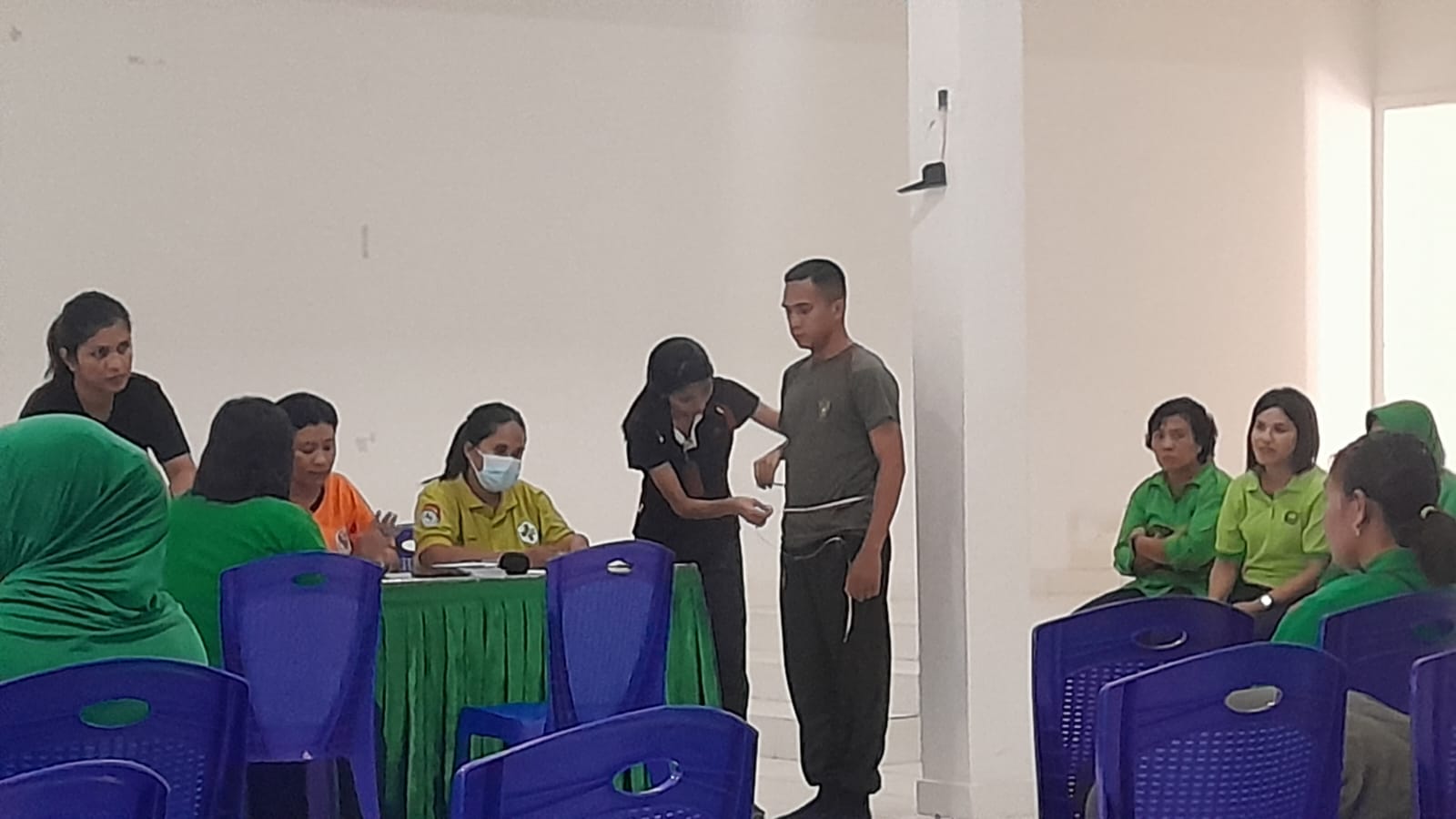 Kodim 1601/Sumba Timur Gelar Posbindu Bagi Prajurit, PNS dan Persit,