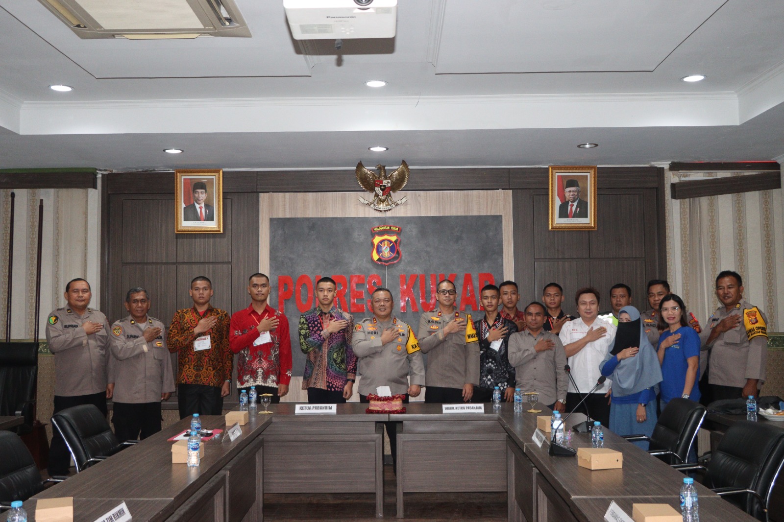 Polres Kukar Gelar Wanjak dan Pengumuman Hasil Administrasi Awal Penerimaan Taruna/i Akpol Ta. 2024