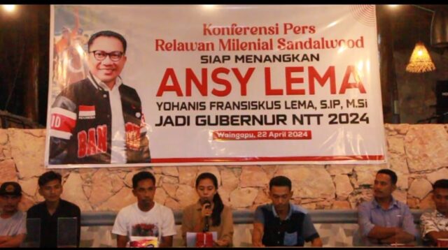 Deklarasikan Dukungan Pada Ansy Lema Sebagai Calon Gubernur NTT dari Kaum Millenia Sumba Timur