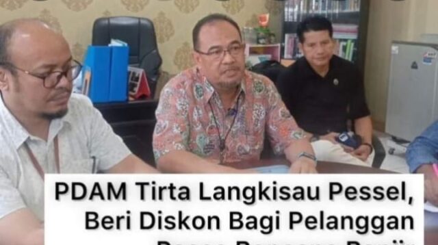 Junaidi KurniaAcc "Tolak Discount 2 Bulan, Kita Mau Perbaikan, Sehingga Air Seperti Dulu Lagi