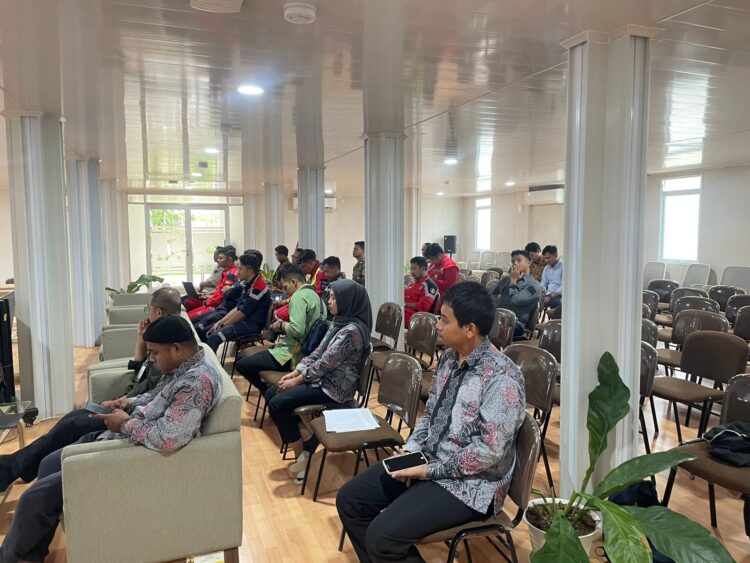 Kapolres PPU beserta Kapolsek Sepaku Hadir dalam Kegiatan Pencegahan Tindak Pidana di Kawasan HPK IKN
