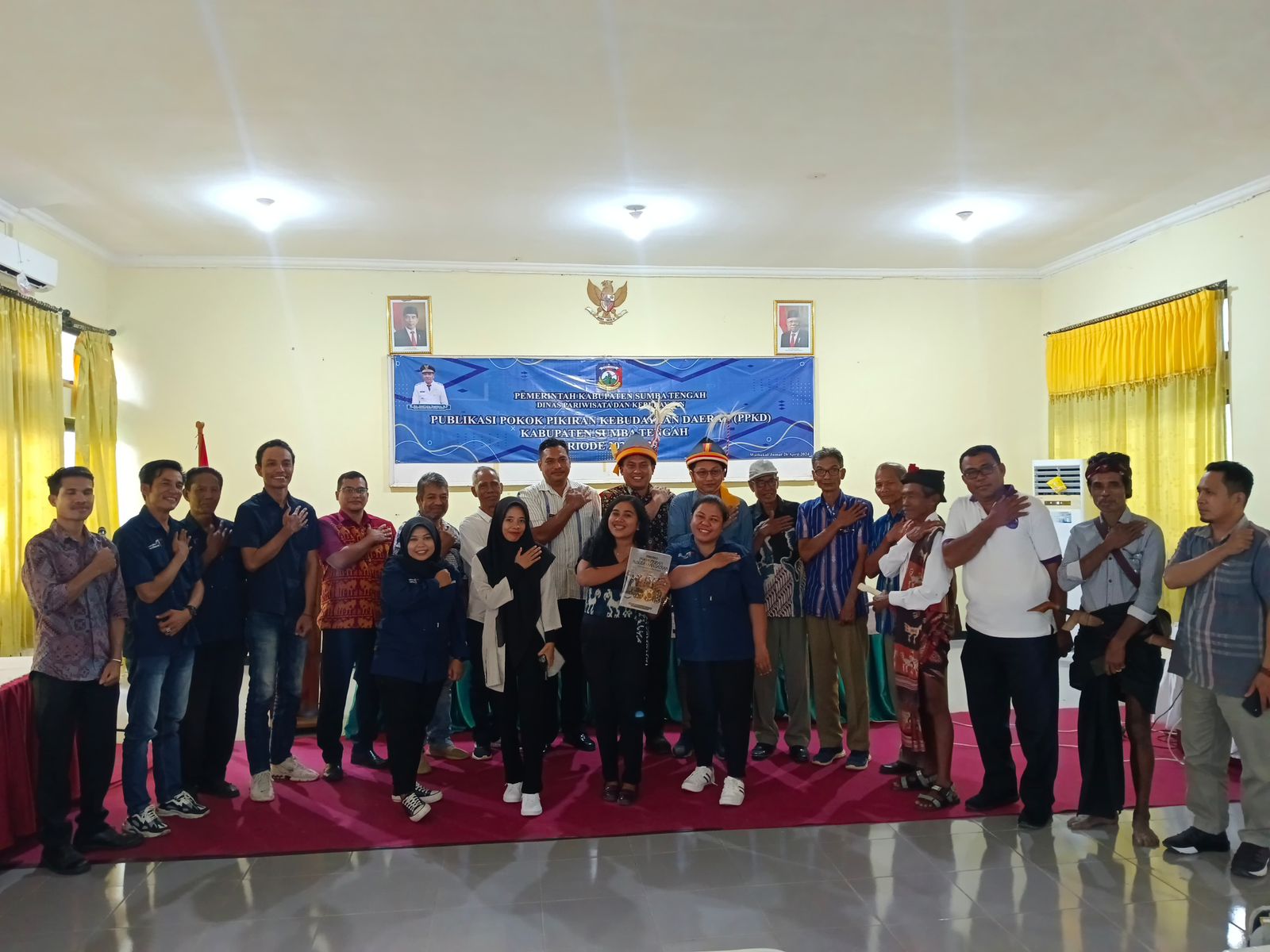 Publikasi Dokumen Pokok Pikiran Kebudayaan Daerah (PPKD) Kabupaten Sumba Tengah Periode 2024 - 2029