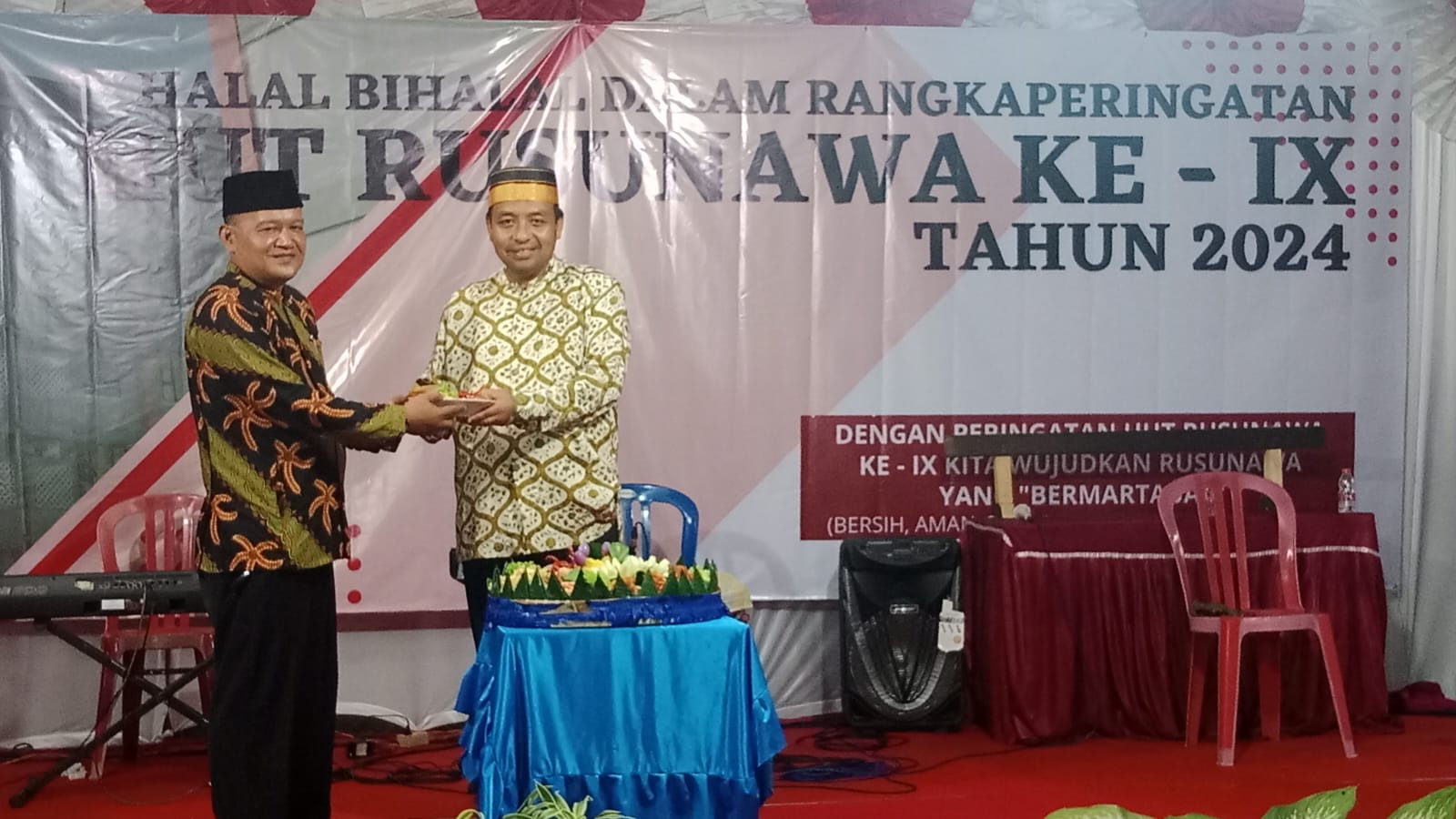 Halal Bihahal Rusunawa Dalam Rangka  HUT Ke 9 Tahun Di Kota Blitar