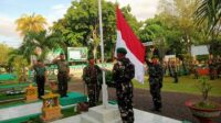 Kodim 1601/Sumba Timur Gelar Upacara Bendera Hari Senin