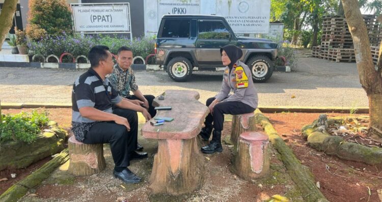 Sinergitas Kapolsek Lemahabang Bersama Forkopimcam Pertahankan Kamtibmas