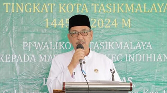 Sekda Kota Tasikmalaya Hadiri Safari Ramadhan di Masjid Al-Ikhlas Kp Sukasirna