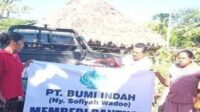 PT Bumi Indah Berikan Bantuan Gemilang Kepada Korban Kebakaran di Desa Rama Dana, Sumba Barat Daya, NTT