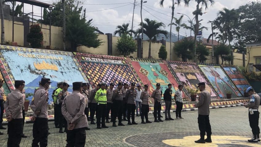 Meski Tak Ada Aksi, Polres Tanggamus Siagakan Personel Amankan Hari Buruh