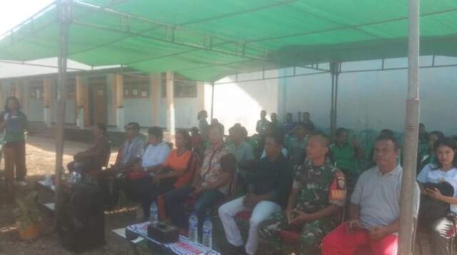 Babinsa Koramil 02/Rindi Umalulu Menghadiri Upacara Pembukaan O2SN Tingkat Kecamatan