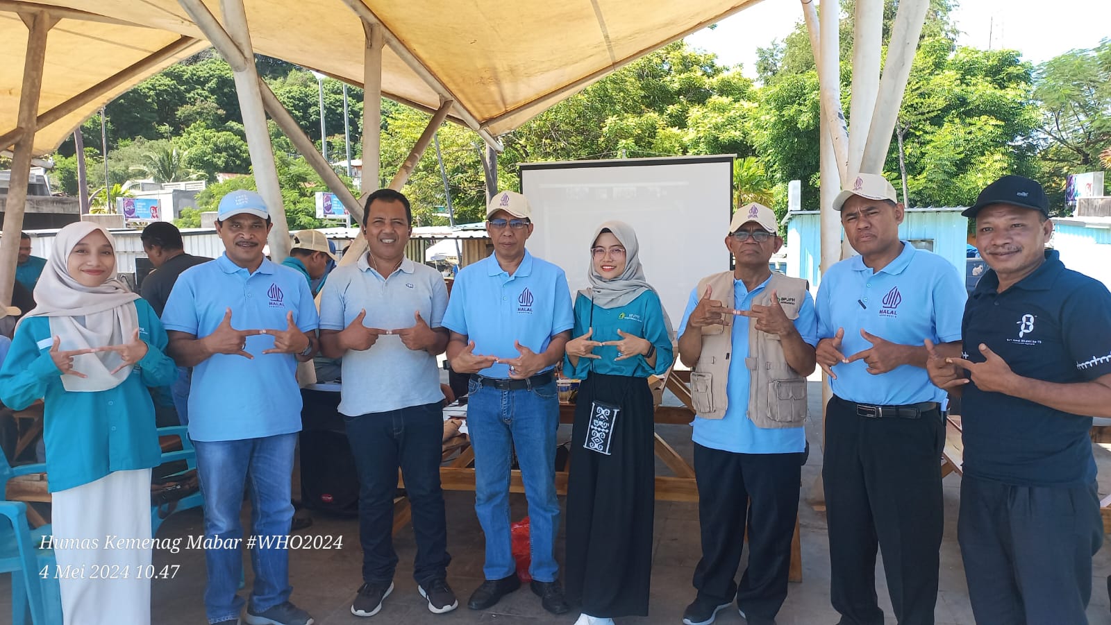 Kegiatan Kampanye Wajib Halal Tingkat Kanwil Kemenag NTT