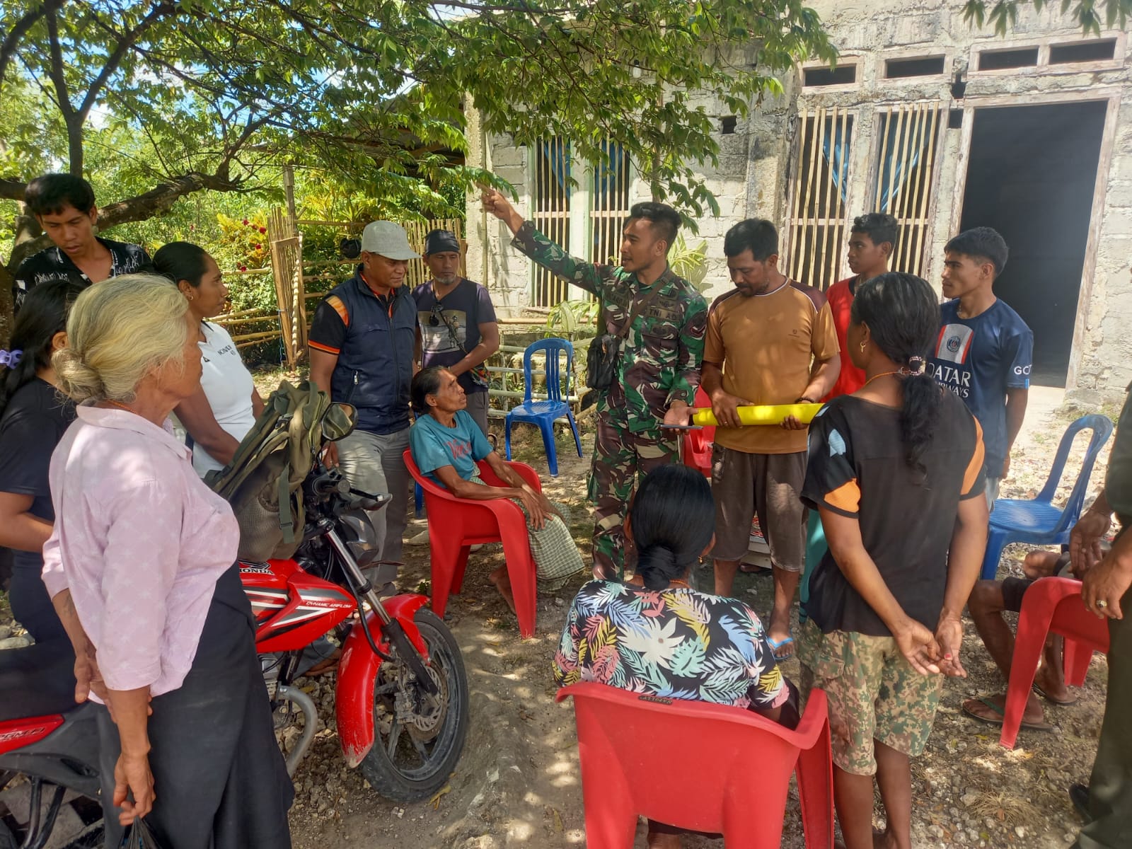 Kasrem 161/Wira Sakti: Dusun Kombata Kombapari RT 02 RW 01 Desa Kombapari Berpotensi Pengeboran