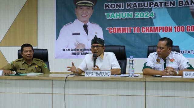 Bupati Bandung Tekankan Pentingnya Sukses Administasi di Capacity Building KONI