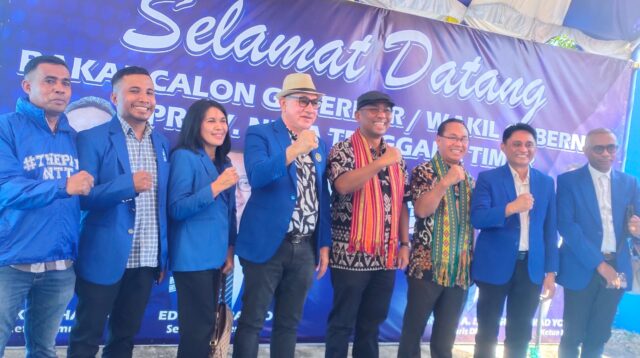 Orias Moedak dan Sebastian Salang Resmi Mendaftar ke DPW PAN NTT dengan Tagline Anti Korupsi, Jangan Mencuri!