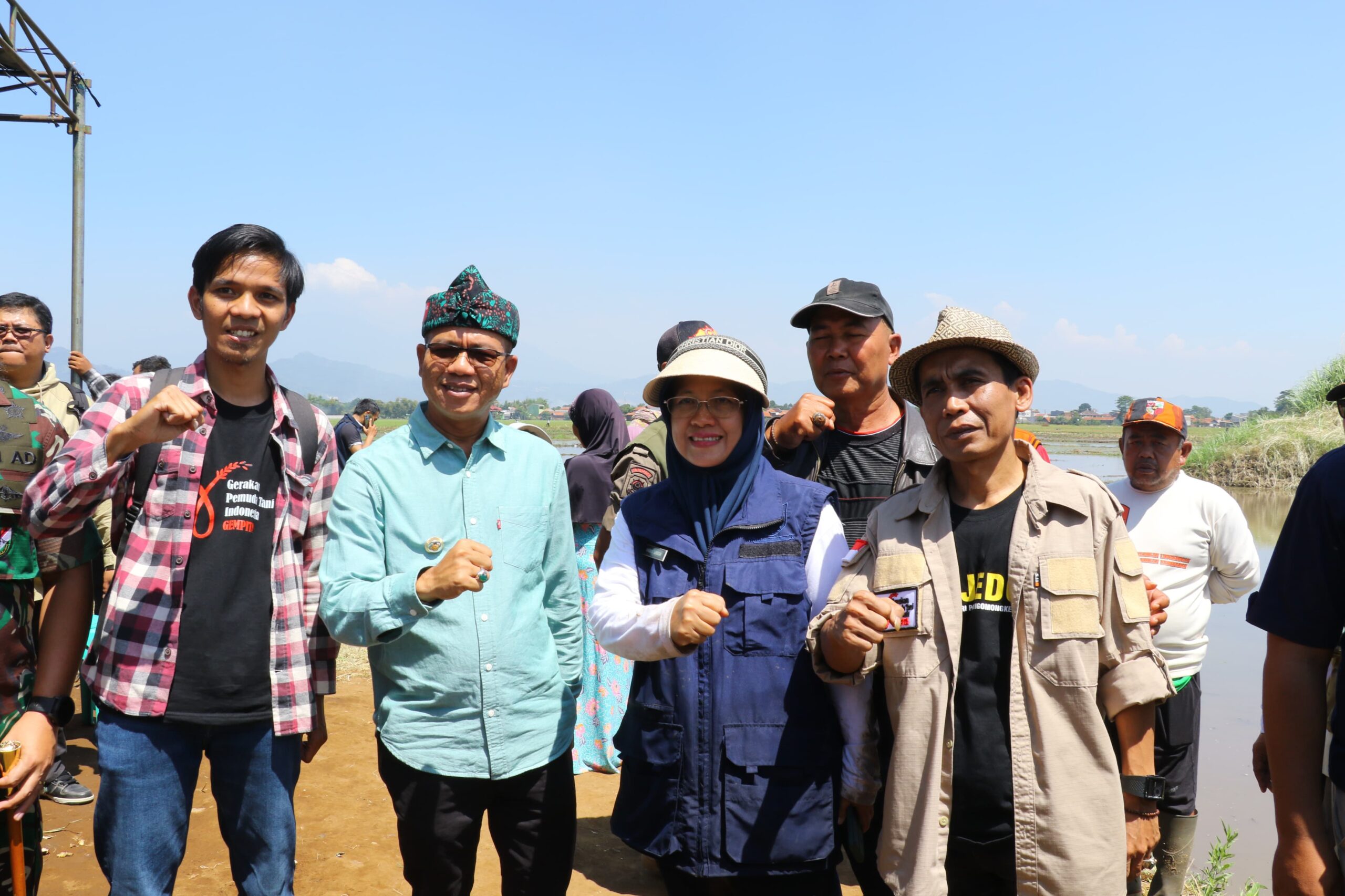 Terapkan Teknologi Modern, Kang DS, "Saya Optimis Produksi Padi Di Kab. Bandung Akan Meningkat"