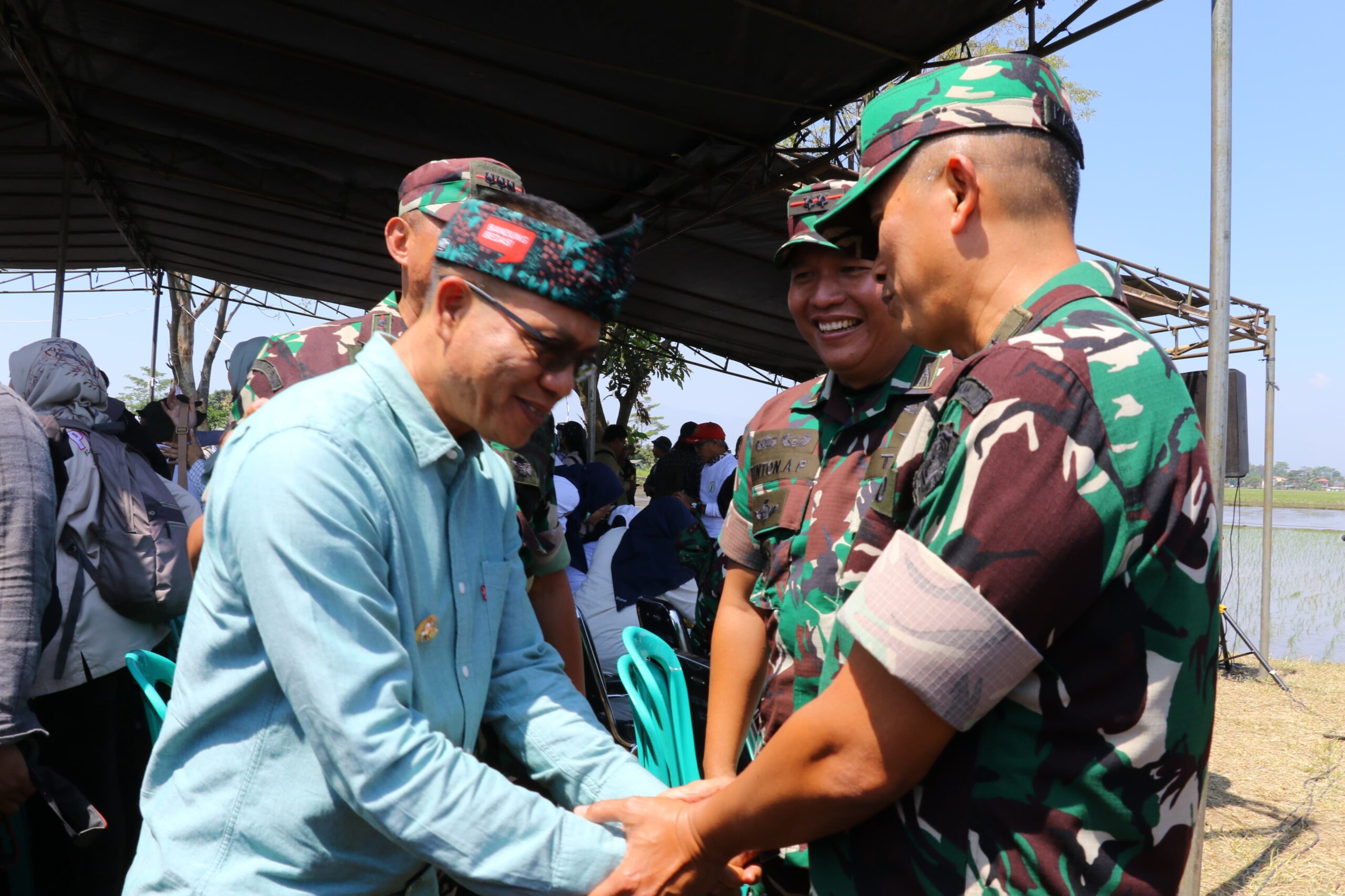 Terapkan Teknologi Modern, Kang DS, "Saya Optimis Produksi Padi Di Kab. Bandung Akan Meningkat"