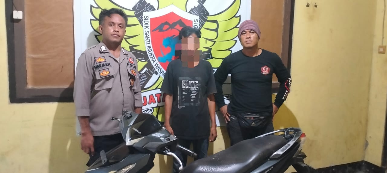 Modus Pinjam Motor Lalu Gadai, Pria Asal Desa Renda Dibekuk URC Polsek Belo Modus Pinjam Motor Lalu Gadai, Pria Asal Desa Renda Dibekuk URC Polsek Belo,