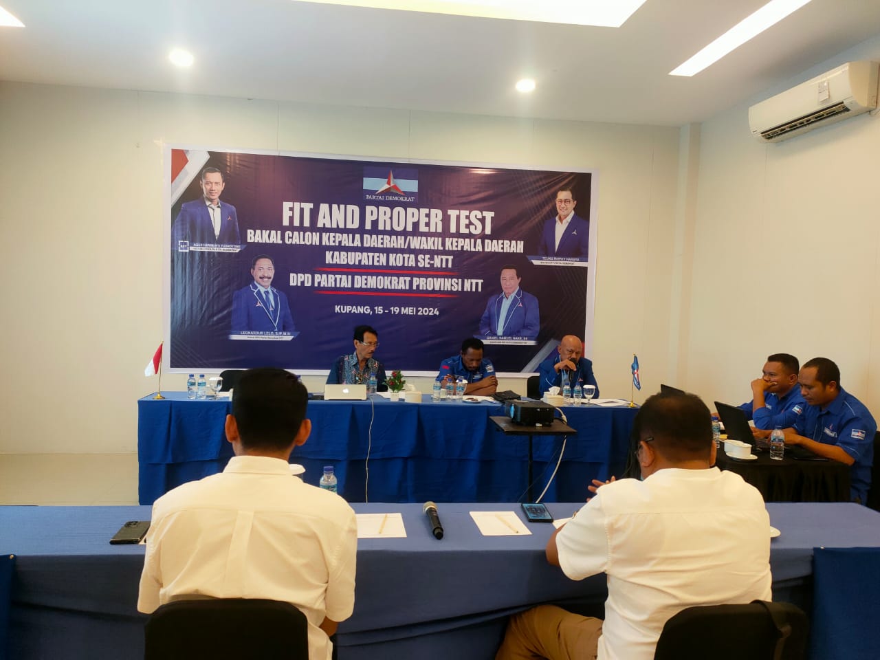 Pilkada 2024, Demokrat NTT Gelar Fit and Proper Test Bakal Calon Kepala Daerah se-NTT