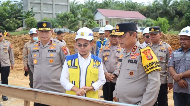 Kapolda Kaltim Beserta Wakapolda Kaltim Tinjau Pembangunan Rusun Polri di Ibu Kota Nusantara