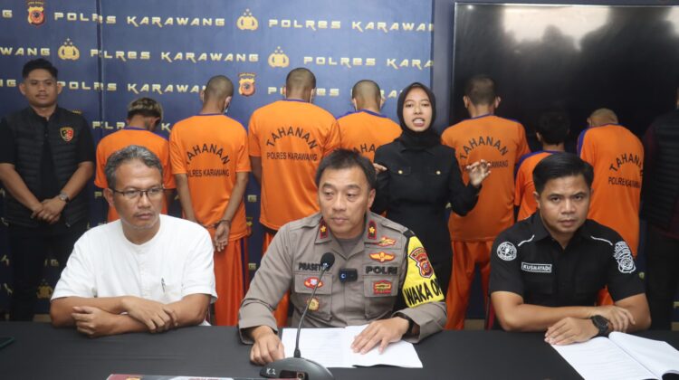 Tiga Kelompok Curanmor Berhasil di Ringkus Polres Karawang