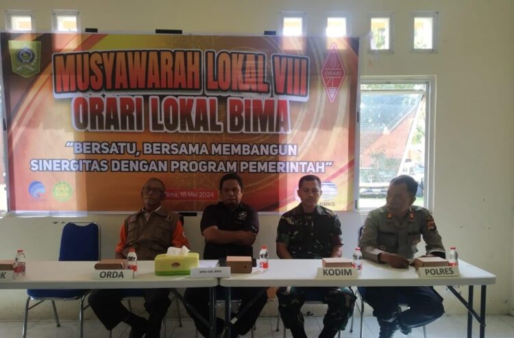 Kapolres Bima Diwakili Kasat Binmas Hadir Muslok Orari Lokal Bima Ke- VIII