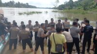 Pengiriman Bantuan Kemanusiaan Polda Kalimantan Timur Untuk Korban Bencana Banjir Di Kab. Mahakam Ulu