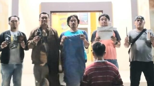 Polsek Kota Agung dan Tekab 308 Presisi Polres Tanggamus Bekuk Pembobol Tiga Toko di Kelurahan Kuripan