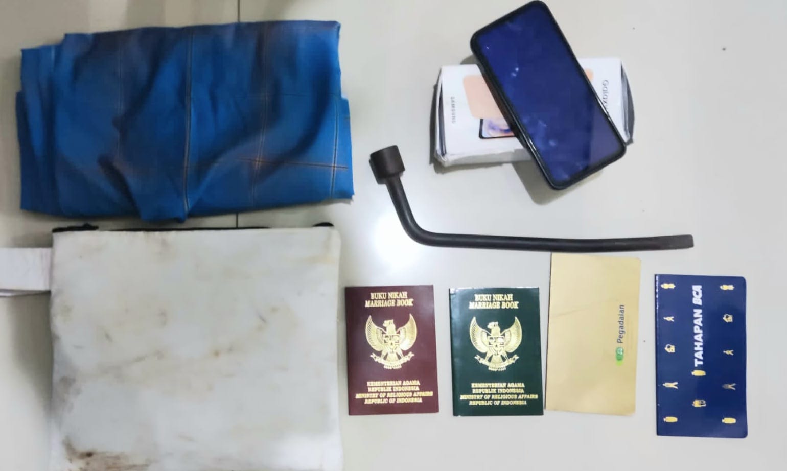 Polsek Kota Agung dan Tekab 308 Presisi Polres Tanggamus Bekuk Pembobol Tiga Toko di Kelurahan Kuripan