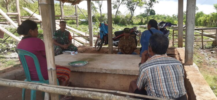 Terus Jaga Hubungan Baik, Babinsa Laksanakan Komsos Dengan Warga Binaan