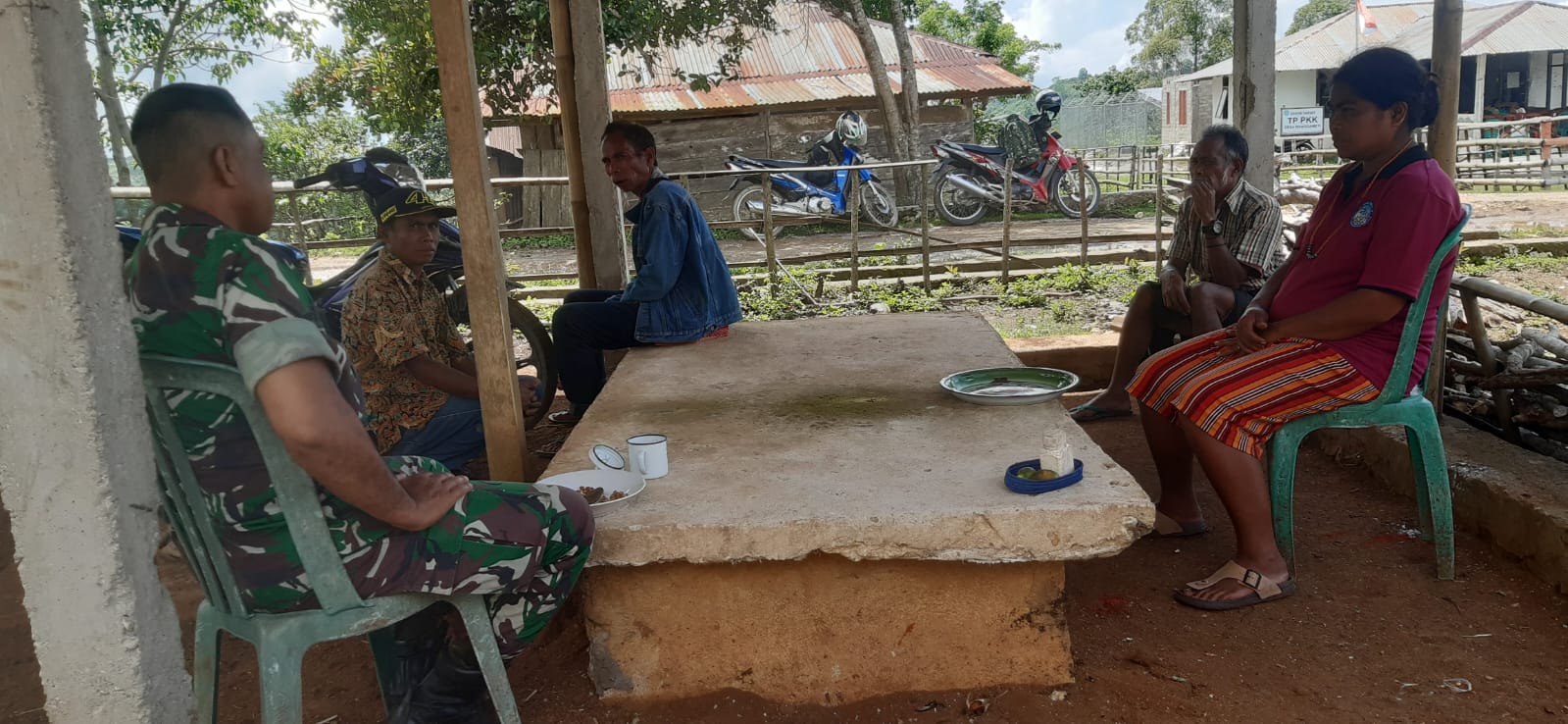 Terus Jaga Hubungan Baik, Babinsa Laksanakan Komsos Dengan Warga Binaan